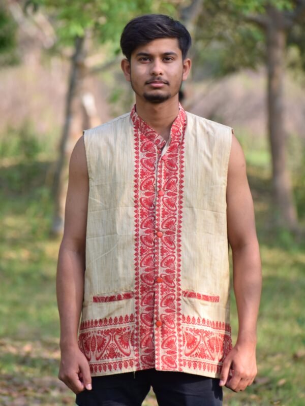 Assamese Traditional WaistCoat – Traditional NorthEast