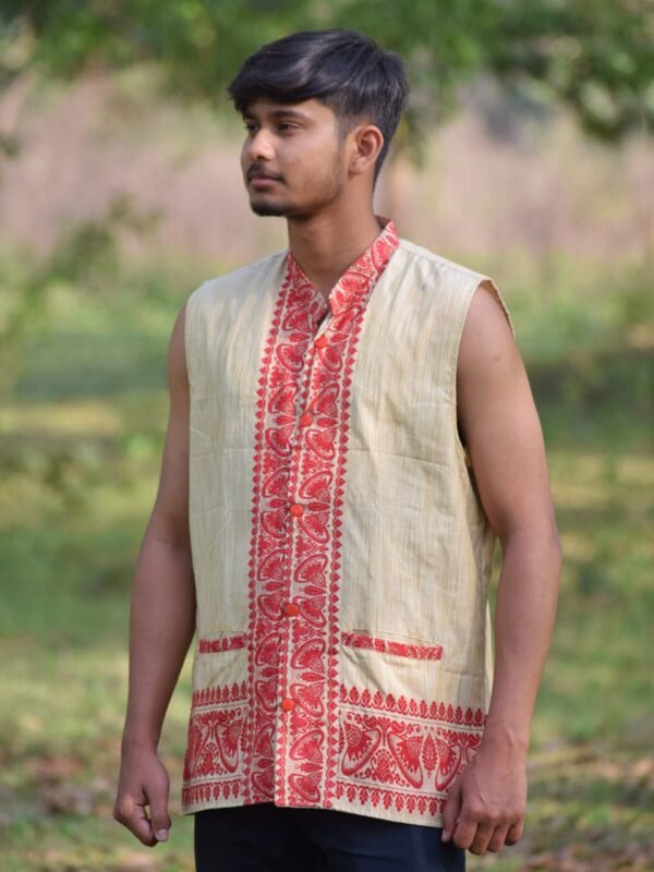 Assamese Traditional WaistCoat – Traditional NorthEast