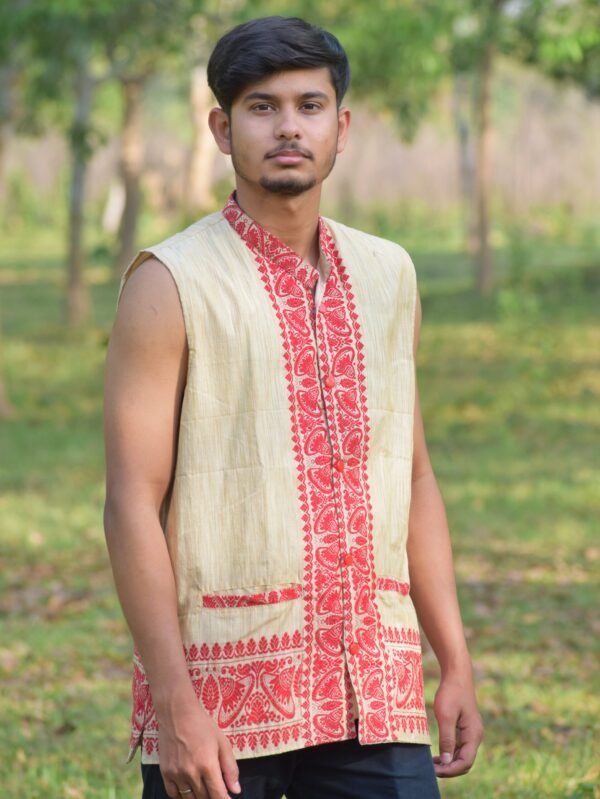 Assamese Traditional WaistCoat – Traditional NorthEast