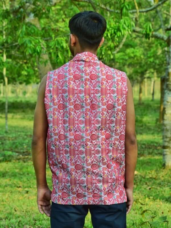 Waistcoat - Men - Assamese Design – Traditional NorthEast