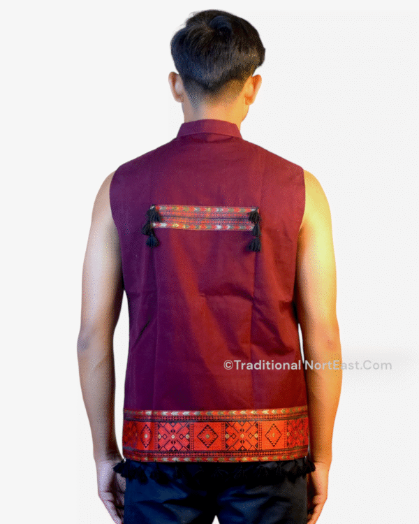 Traditional Waistcoat- Karbi Design – Traditional NorthEast
