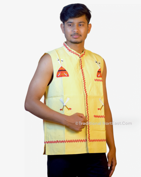 Waistcoat - Men - Naga Design – Traditional NorthEast