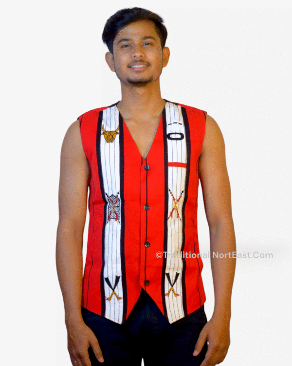 WaistCoat -Men - Naga Design – Traditional NorthEast