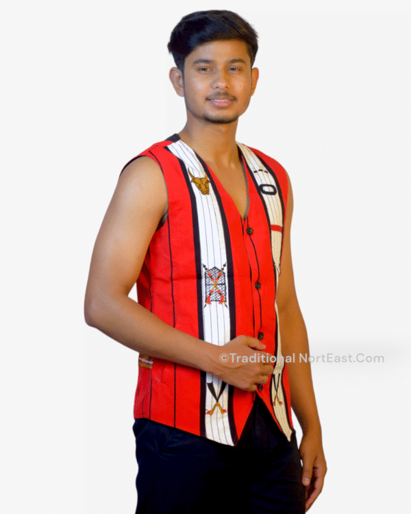 WaistCoat -Men - Naga Design – Traditional NorthEast