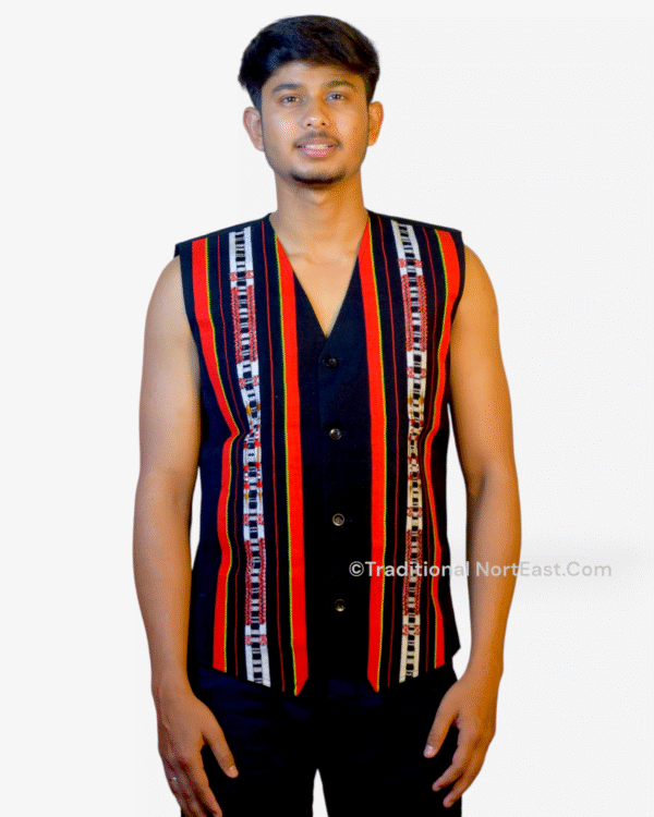 WaistCoat -Men - Naga Design – Traditional NorthEast