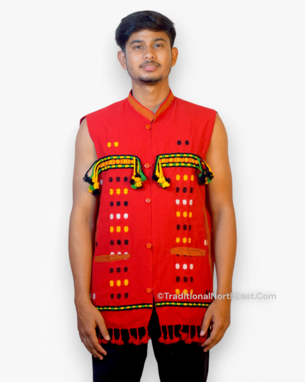 Traditional Waistcoat- Karbi Design – Traditional NorthEast