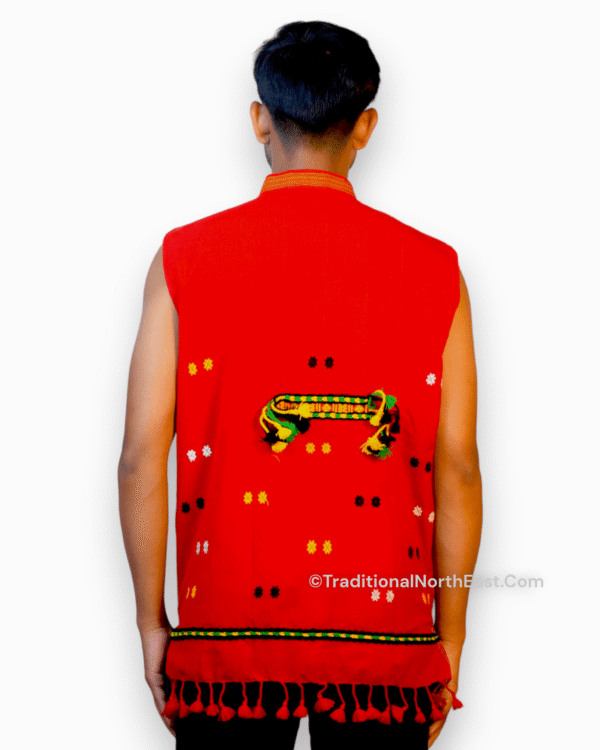 Traditional Waistcoat- Karbi Design – Traditional NorthEast