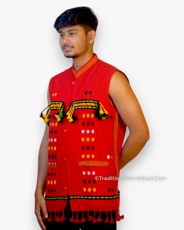Traditional Waistcoat- Karbi Design – Traditional NorthEast