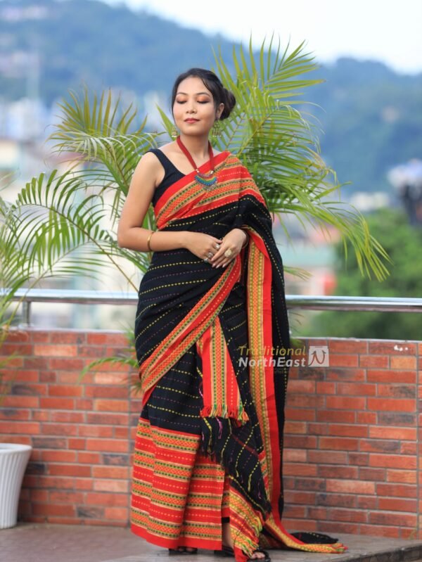Sador Mekhela - Tripura Design – Traditional NorthEast