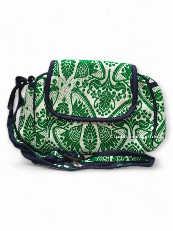 Traditional Handbag Assamese Sling Bag with Gamusa Design – Traditional NorthEast