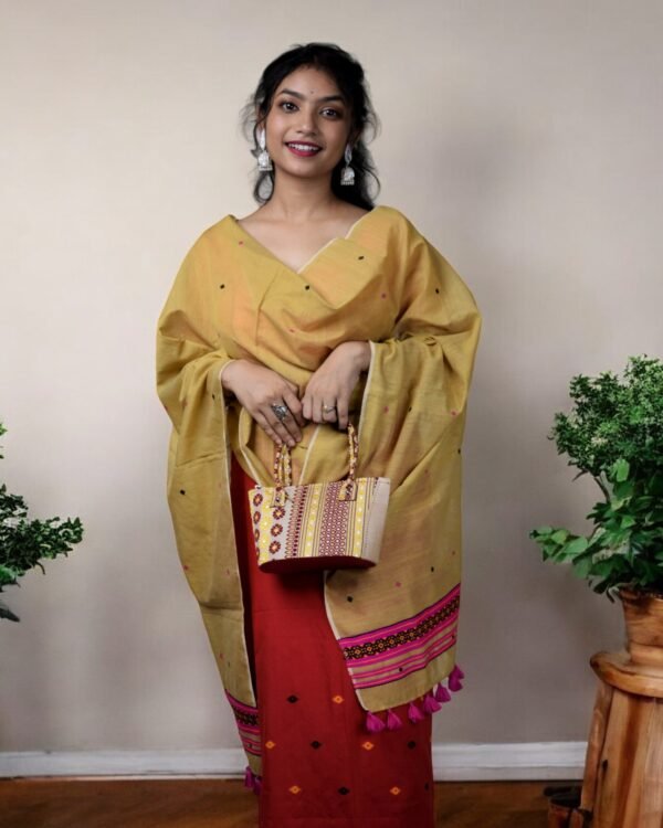 Dimasa Rikhaosa- Dupatta- Shawl – Traditional NorthEast