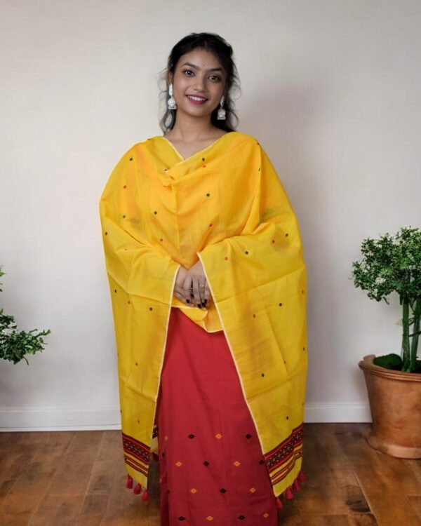 Dimasa Rikhaosa- Dupatta- Shawl – Traditional NorthEast