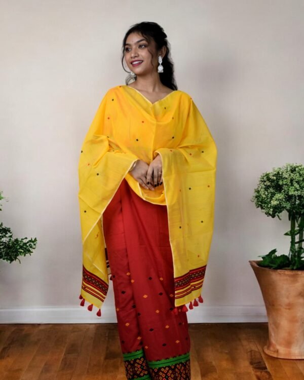 Dimasa Rikhaosa- Dupatta- Shawl – Traditional NorthEast