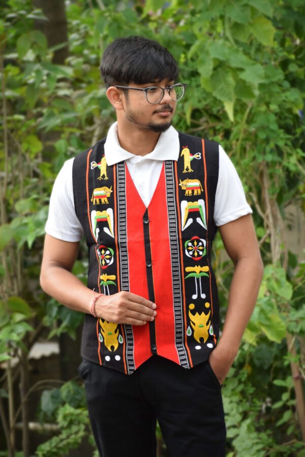 WaistCoat - Men - Naga Design – Traditional NorthEast