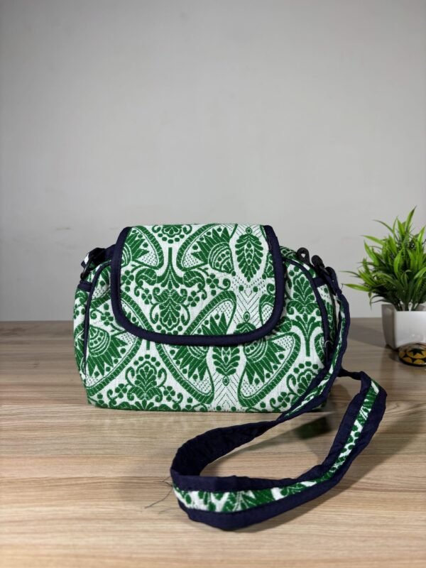 Traditional Small Side Bag - Gamosa Design - Image 1