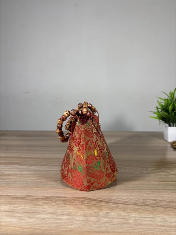 Bag - Rupahi Handle - Traditional Gamosa Design - Image 3