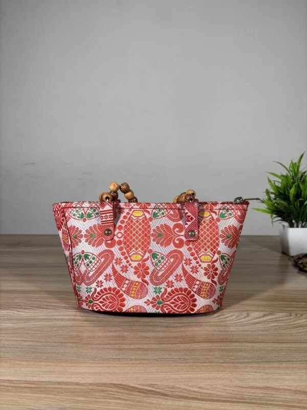 Traditional Designed Hand Bag - Rupahi Handle - Image 2