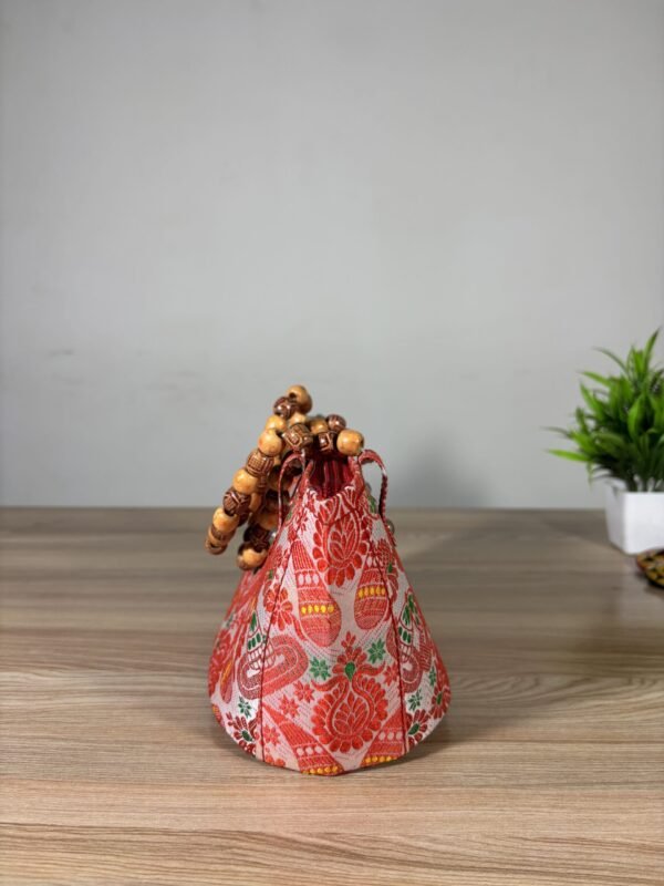 Traditional Designed Hand Bag - Rupahi Handle - Image 3
