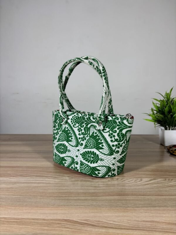 Traditional Designed Hand Bag - Rupahi Handle - Image 3