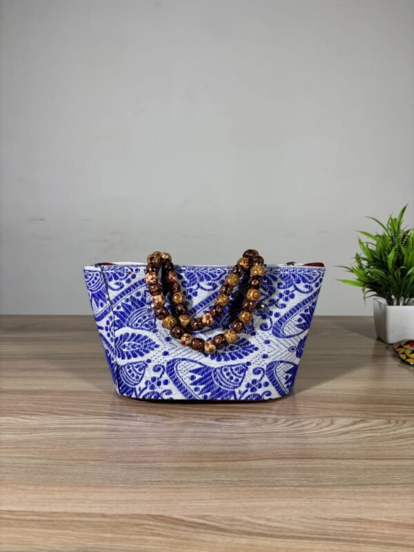 Bag - Rupahi Handle - Traditional Gamosa DEsign - Image 1