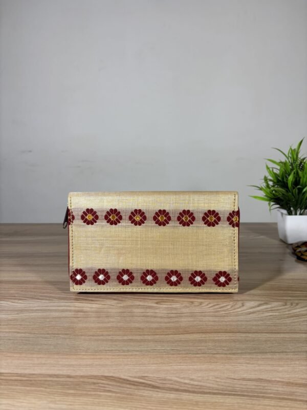 Bag - Tussar Silk - Ethnic Design - Image 1