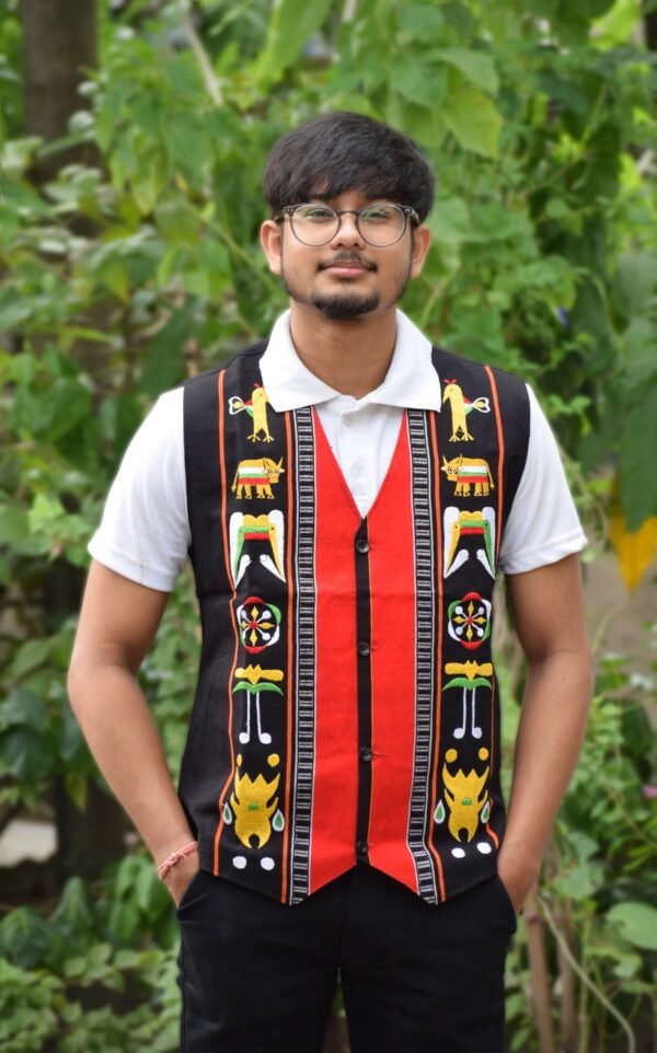 WaistCoat - Men - Naga Design – Traditional NorthEast