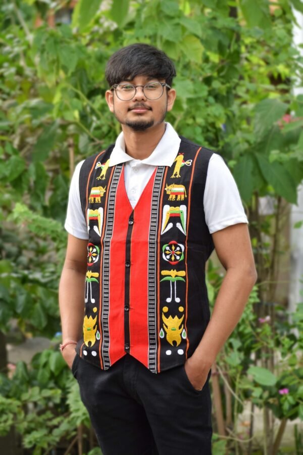 WaistCoat - Men - Naga Design – Traditional NorthEast