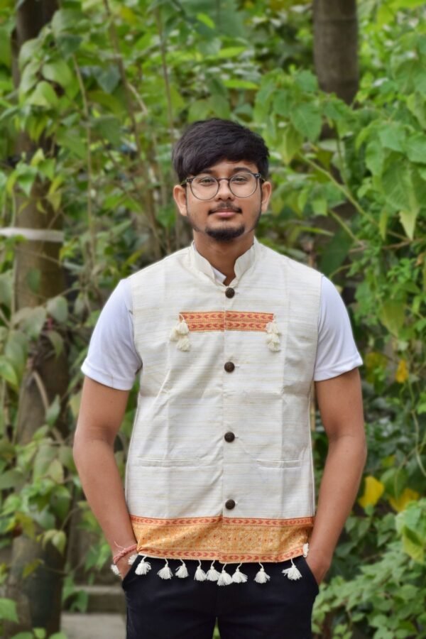 Waistcoat - Men - Karbi Design - Image 1