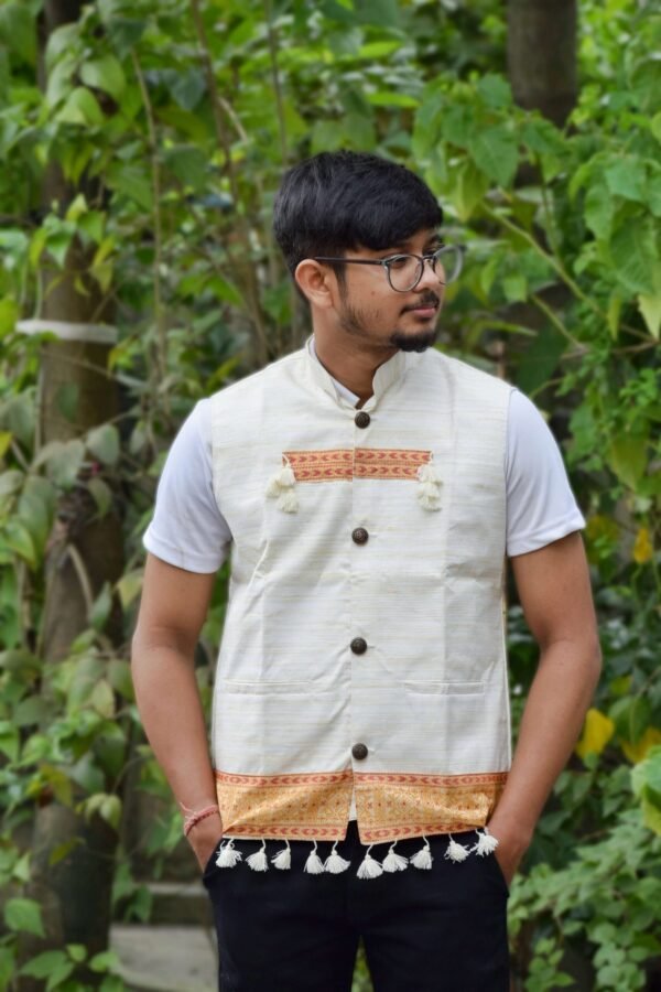Waistcoat - Men - Karbi Design - Image 3