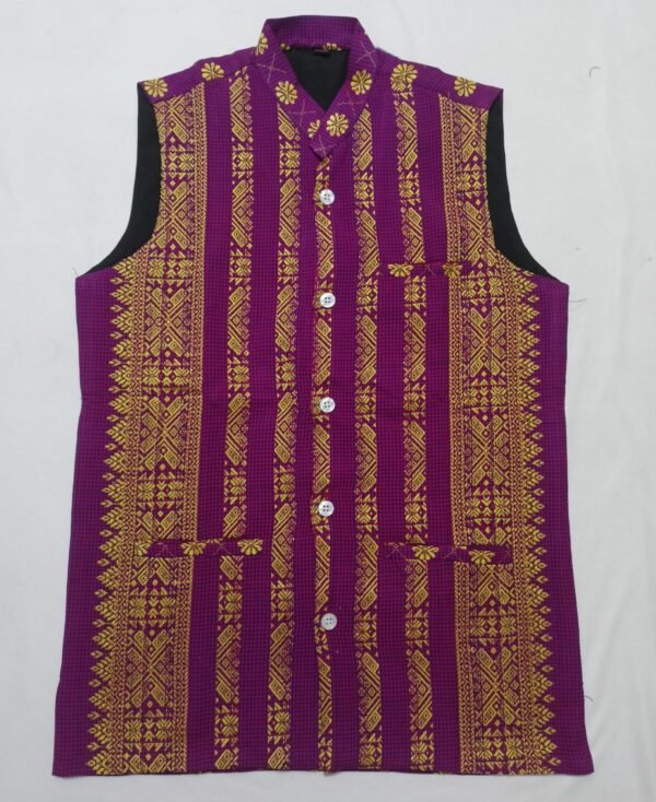 Waistcoat - Men - Cotton - Unique Design – Traditional NorthEast