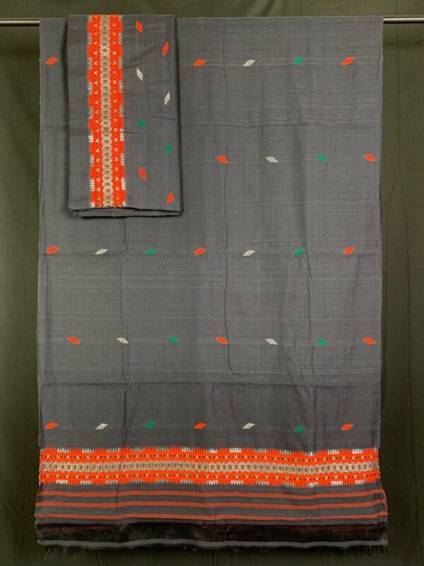 Sador Mekhela - Cotton - Dimasa design – Traditional NorthEast