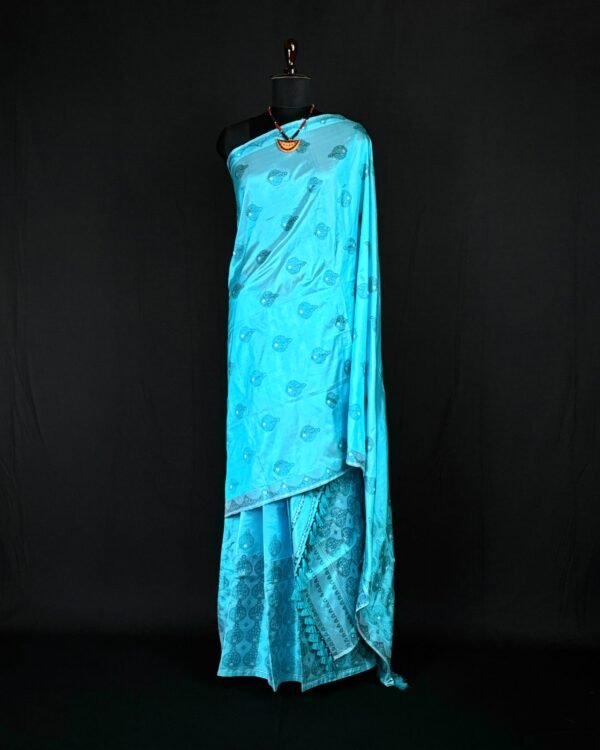 Sador Mekhela - Paat - Traditional Design – Traditional NorthEast