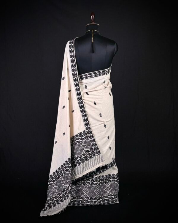 Sador Mekhela - Eri Silk - Assamese Design – Traditional NorthEast