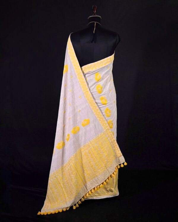Sador Mekhela - Eri Silk - Assamese Design – Traditional NorthEast