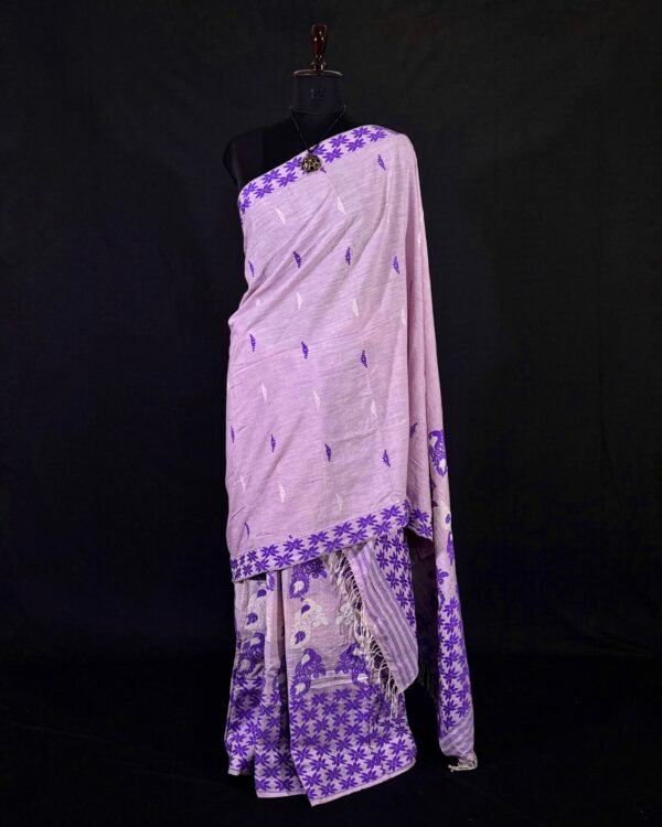 Sador Mekhela - Eri Silk - Assamese Design – Traditional NorthEast