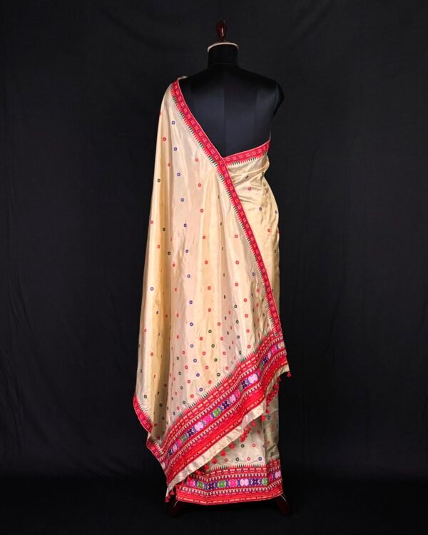Sador Mekhela - Paat - Traditional Design – Traditional NorthEast