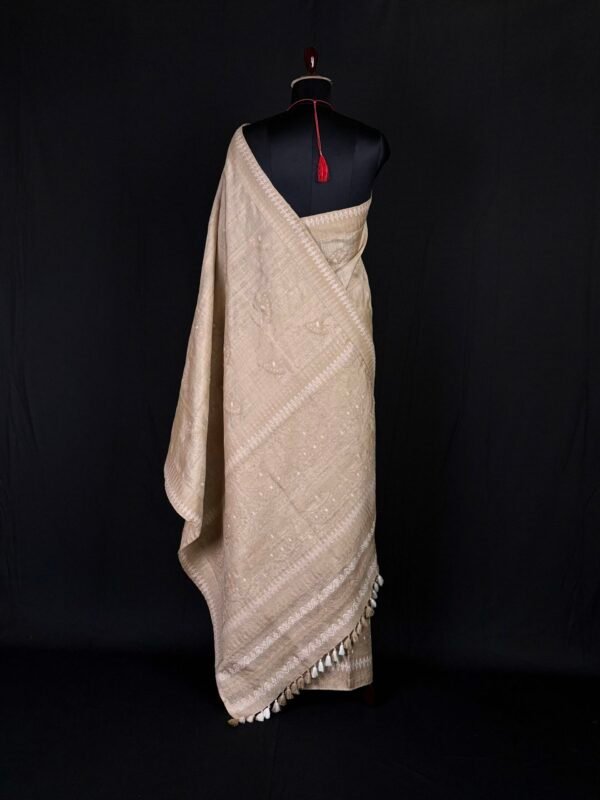 Sador Mekhela - Muga Silk's - Assamese Traditional Design - Image 2