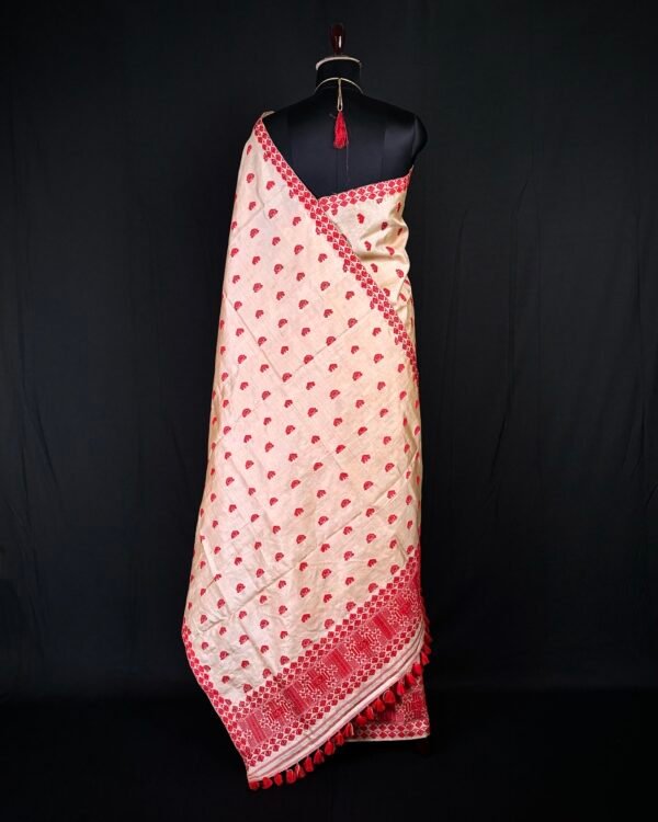 Sador Mekhela - tussar silk - Image 2