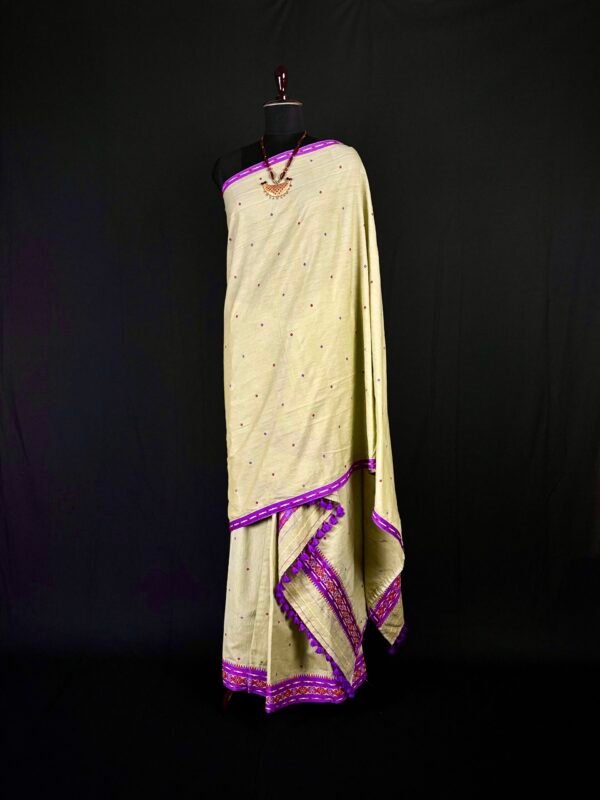Sador Mekhela - Cotton - Dimasa Design – Traditional NorthEast