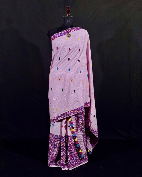 Sador Mekhela - Eri Silk - Assamese Design – Traditional NorthEast