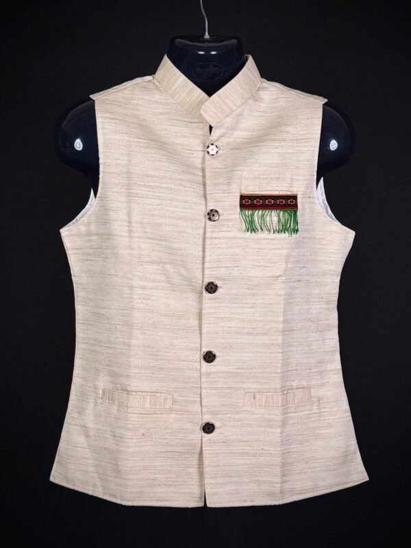 Dimasa Design Men's Waistcoat: Stylish Vest for Formal & Casual Look - Image 1