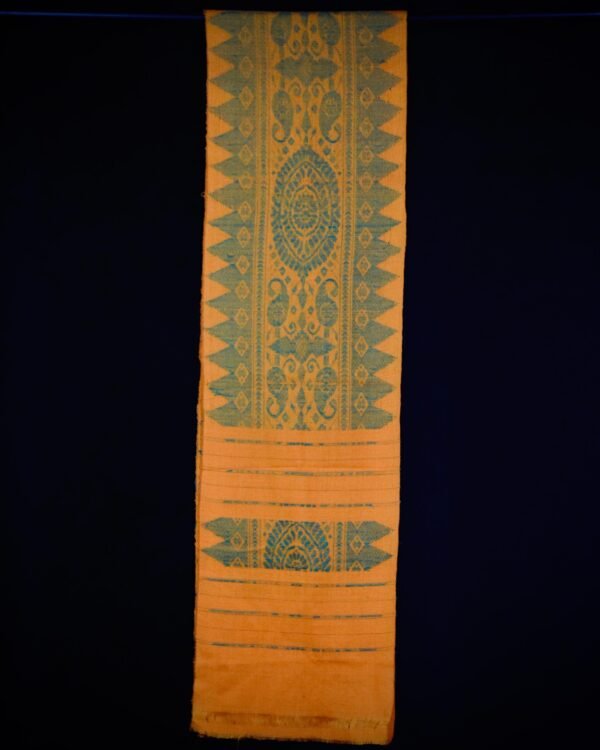 Aronai - Green Flower - Traditional Bodo Muffler- Q3 - Image 1