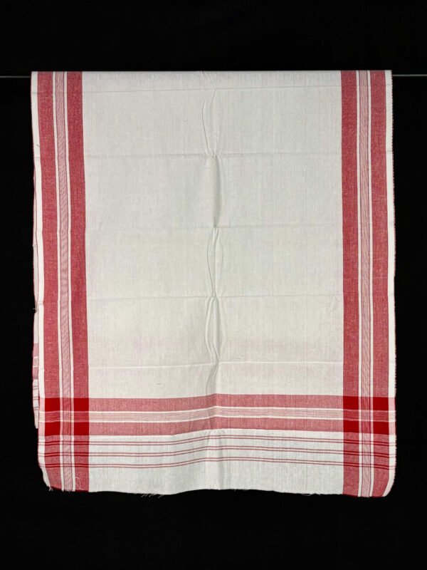 Gamosa - Cotton - Handmade Assamese Traditional Design - Image 1