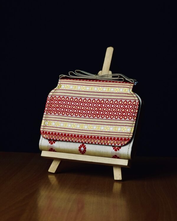 Bag - Tussar Silk - Assamese Traditional Design - Image 1