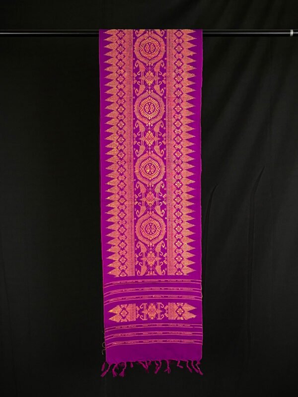 Aronai - Golden Flower - Traditional Bodo Muffler- Q2 - Image 1