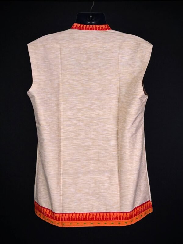Waistcoat - Men - Cotton - Dimasa Design – Traditional NorthEast