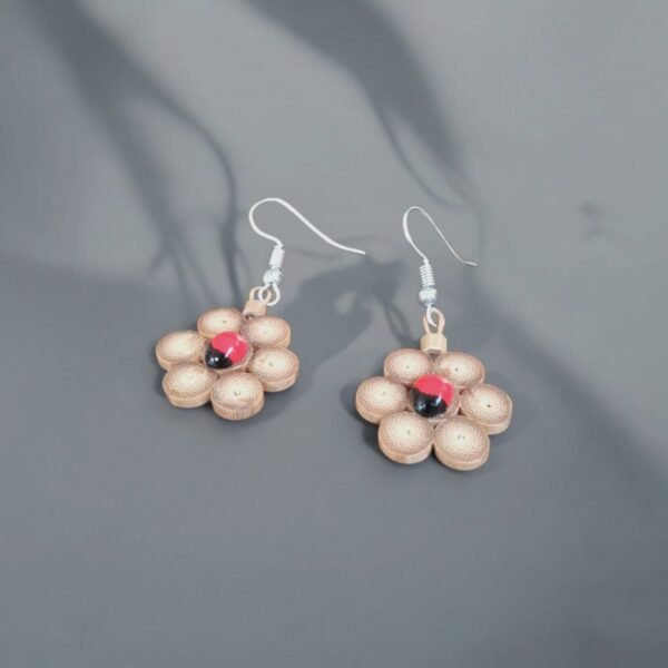 Earrings - Bamboo Blossom with Potli Bag – Traditional NorthEast