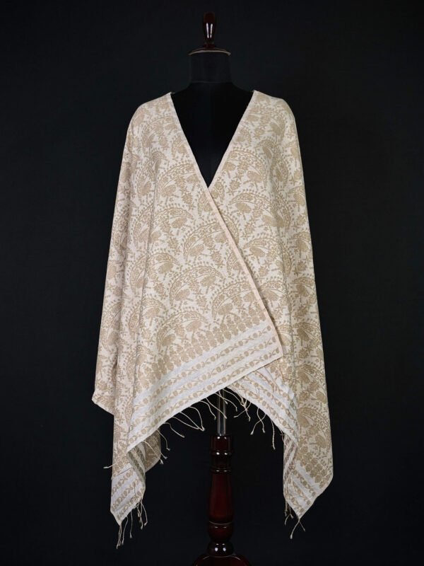 Shawl - Eri - Muga Silk - Handloom Traditional Design – Traditional NorthEast