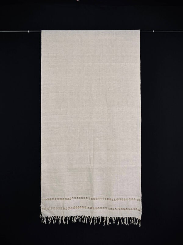 Stole - Eri Silk - Net Design – Traditional NorthEast