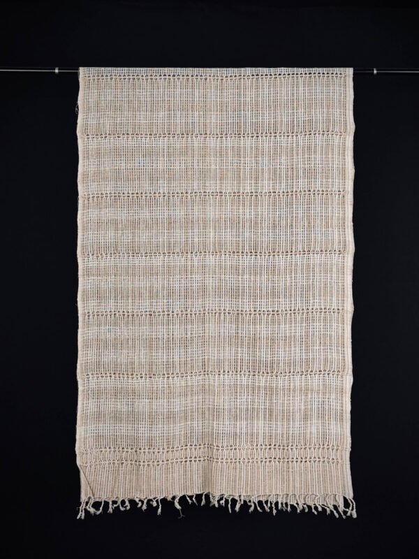 Stole - Eri Silk - Net Design – Traditional NorthEast